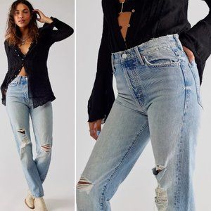 NWT! MOTHER SUPERIOR  HIGH-RISE JEANS Size 28